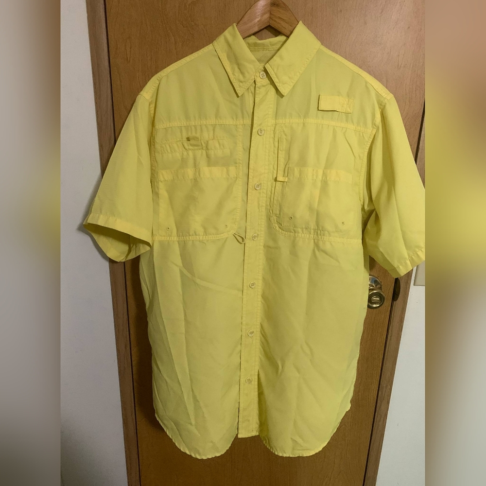 Reel Legends Yellow Saltwater II Shirt